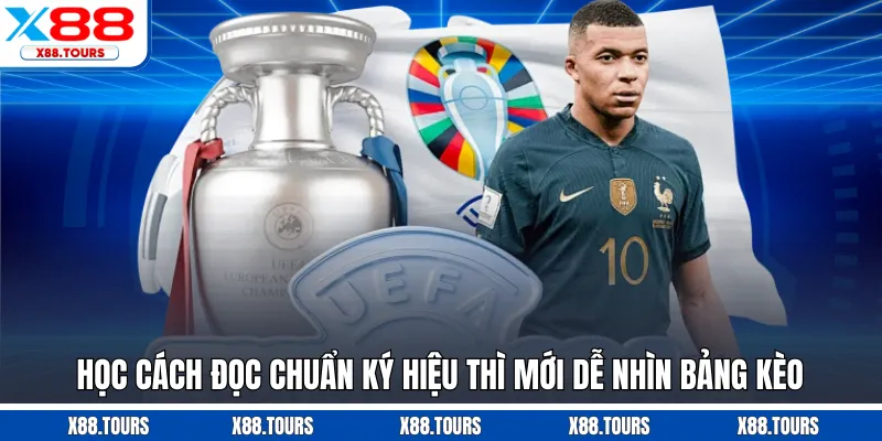 Học cách đọc chuẩn ký hiệu thì mới dễ nhìn bảng kèo